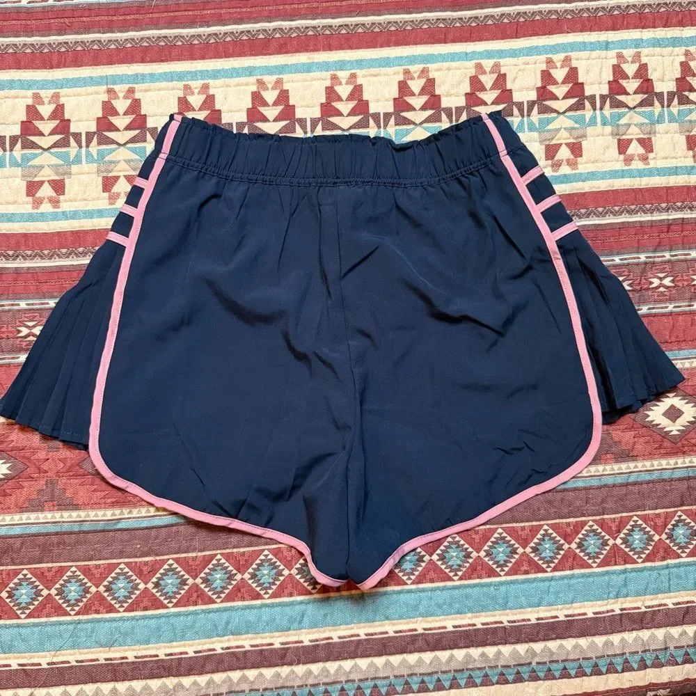 NWT Women's Fisoew Navy Athletic Shorts small